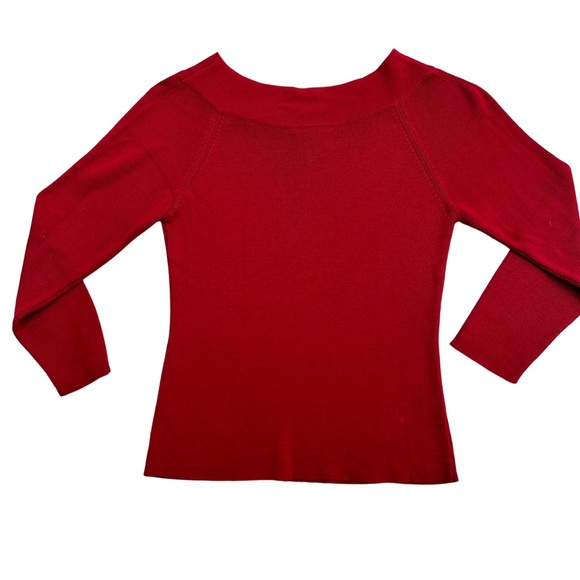 LOFT 100% Silk Knit Blouse - Size xs - Picture 2 of 6